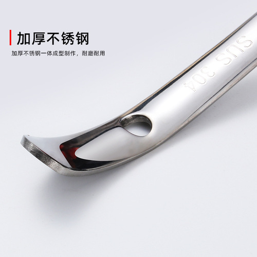 304 stainless steel rice spoon large rice serving spoon non-stick rice serving spoon large spoon long handle