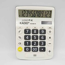 批发跨境电商计算机 LOGO印刷12位数台式财务办公计算器 KD8881B
