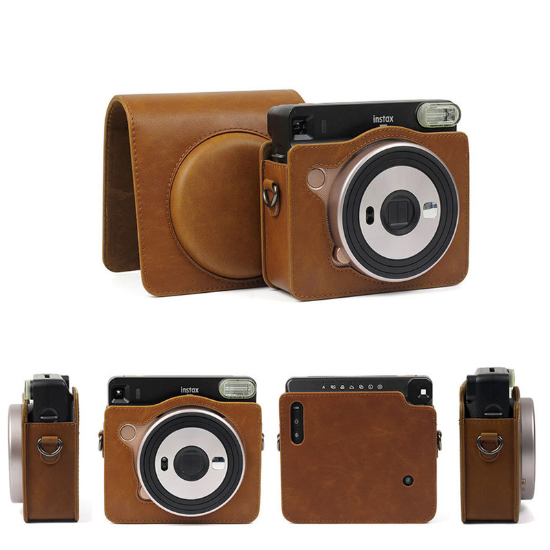 Leerpai Sq6 Brown and Black Outdoor Shockproof Camera Bag Single-Shoulder Photography Equipment Pu Close-Fitting Leather Case Leerpai Sq6 Brown and Black Outdoor Shockproof Camera Bag Single-Shoulder Photography Equipment Pu Close-Fitting Leather Case