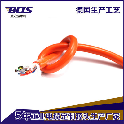 Wholesale bending resistance 1500 Million times Drag chain Cables TRVV Flexible robot Drag chain Cable support System