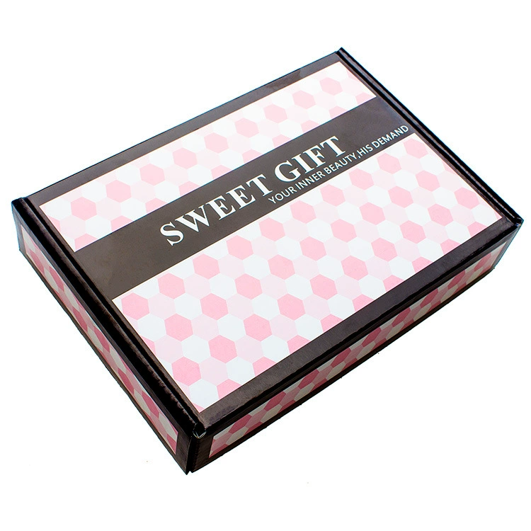 Underwear packaging box, leather-look gift pack, decorative sleeve, single-piece pouch
