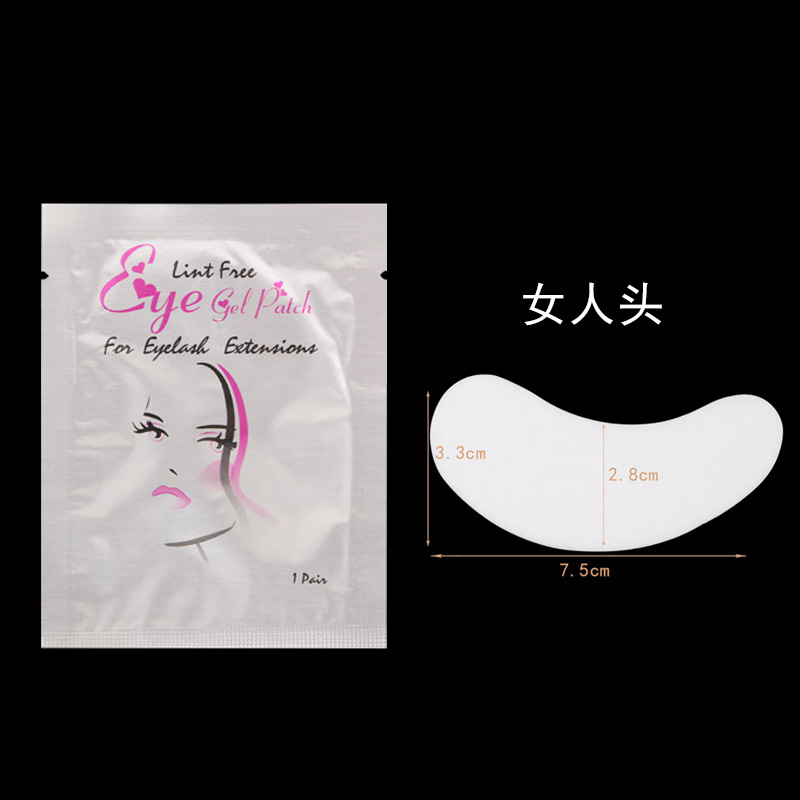 Injerto al por mayor aislamiento de pestañas hidrogel parche en el ojo inferior injerto Etiqueta de aislamiento de pestañas Junta parche en el ojo de la pestaña