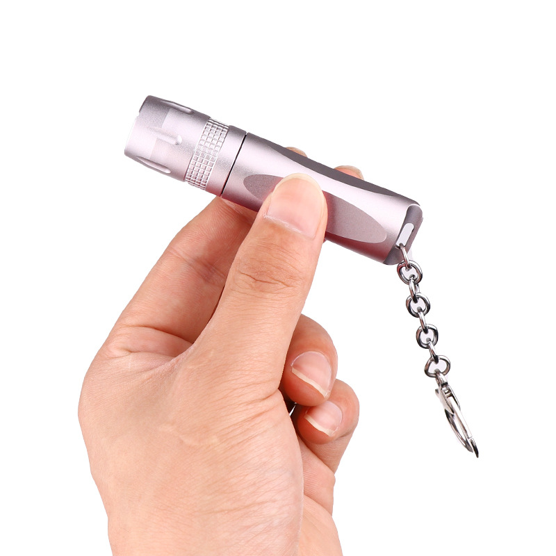 Cross-Border New T6 Strong Aluminum Alloy Handheld Mini Portable Hanging Buckle Flashlight Lighting Emergency Light_desvips.com