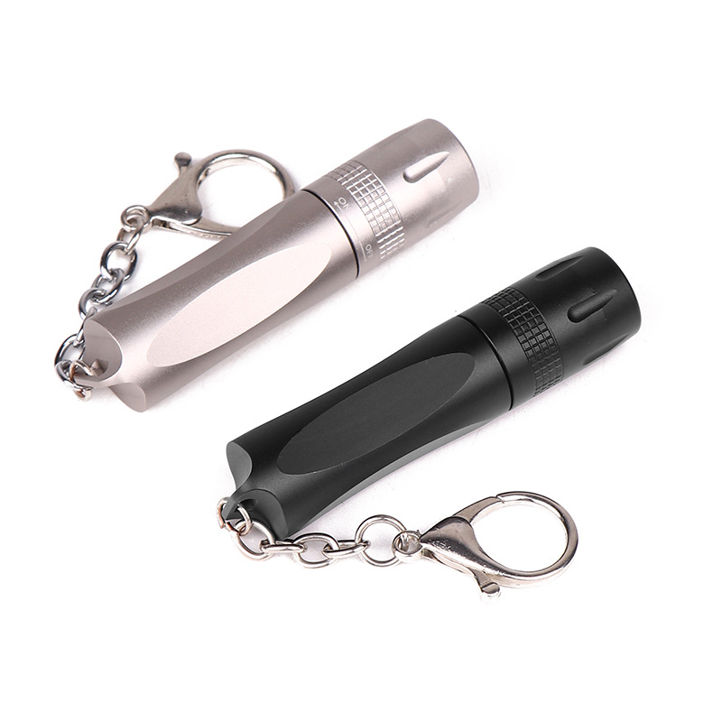 Cross-Border New T6 Strong Aluminum Alloy Handheld Mini Portable Hanging Buckle Flashlight Lighting Emergency Light_desvips.com