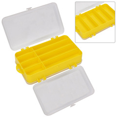 Wuhan Dual-Sided Thickened Lure Fishing Tackle Storage Box Tool Box Activity Insert Grid Tackle Box for Wholesale