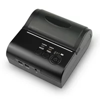 Ручной компактный принтер Zijiang, Bluetooth, 80 мм