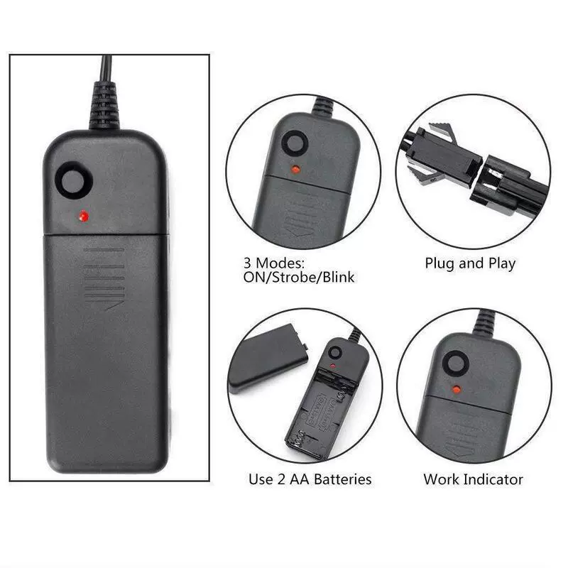 Батарейный отсек Драйвер холодного света Световой драйвер 3V2 Раздел № 5 Батарейный отсек малошумный привод