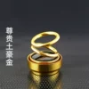 Plastic solar automatic model golden color