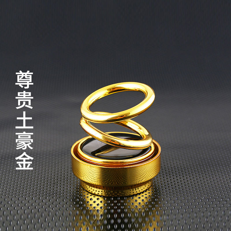 플라스틱 태양 자동 원 골드