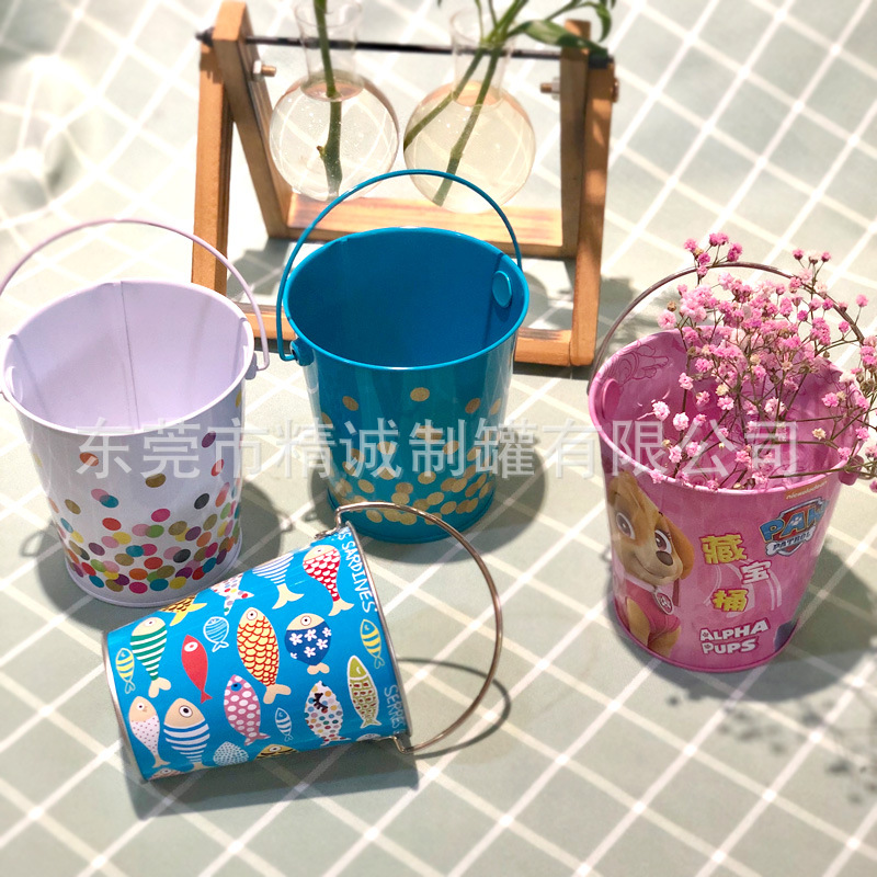 镀锌铁冰桶生产厂家  马口铁迷你小铁桶 酒吧啤酒桶  礼品小水桶