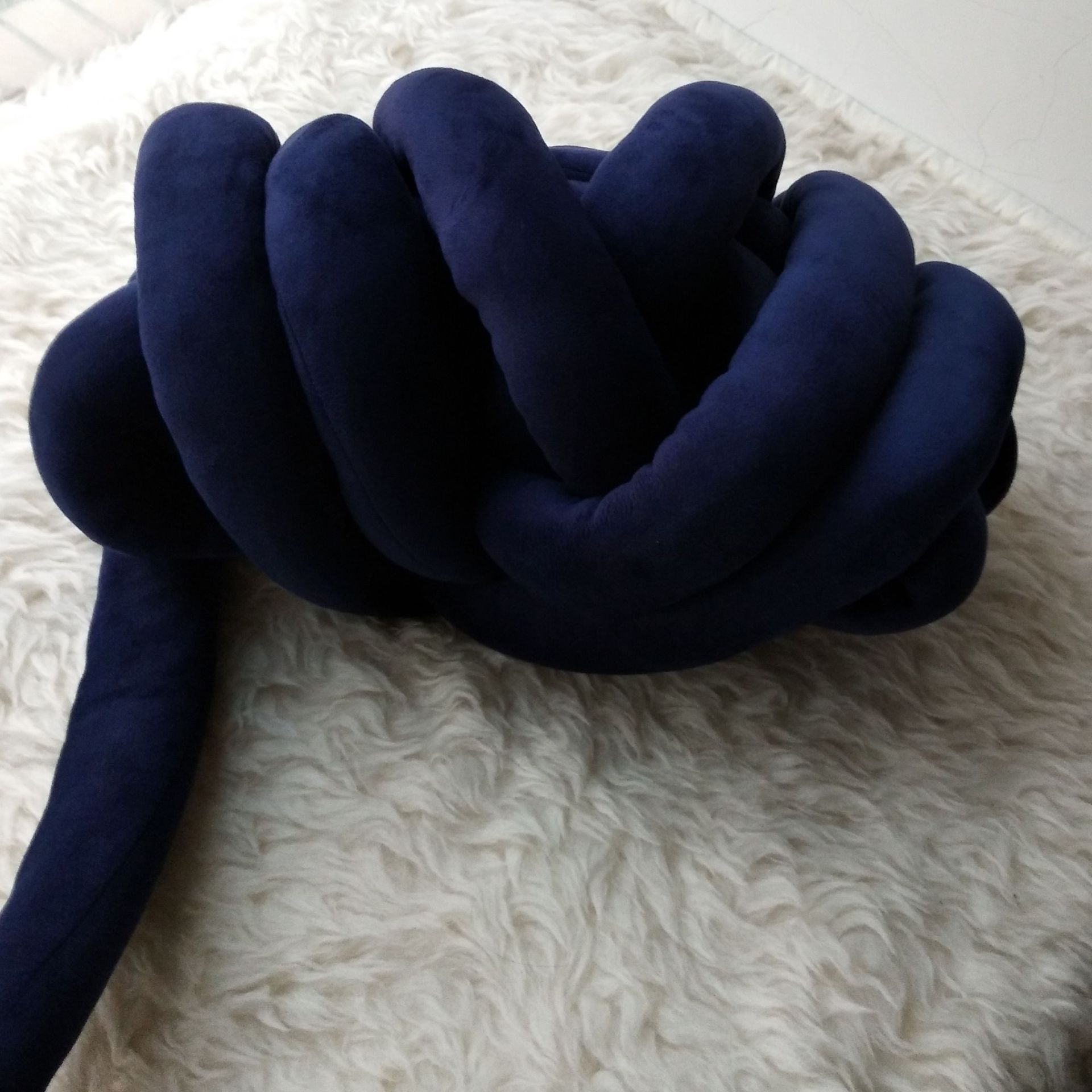 Llenado hilo de algodón grueso hilo tejido a mano manta de lana hilo máquina lavar sin pelusa OHHIO Nuevo