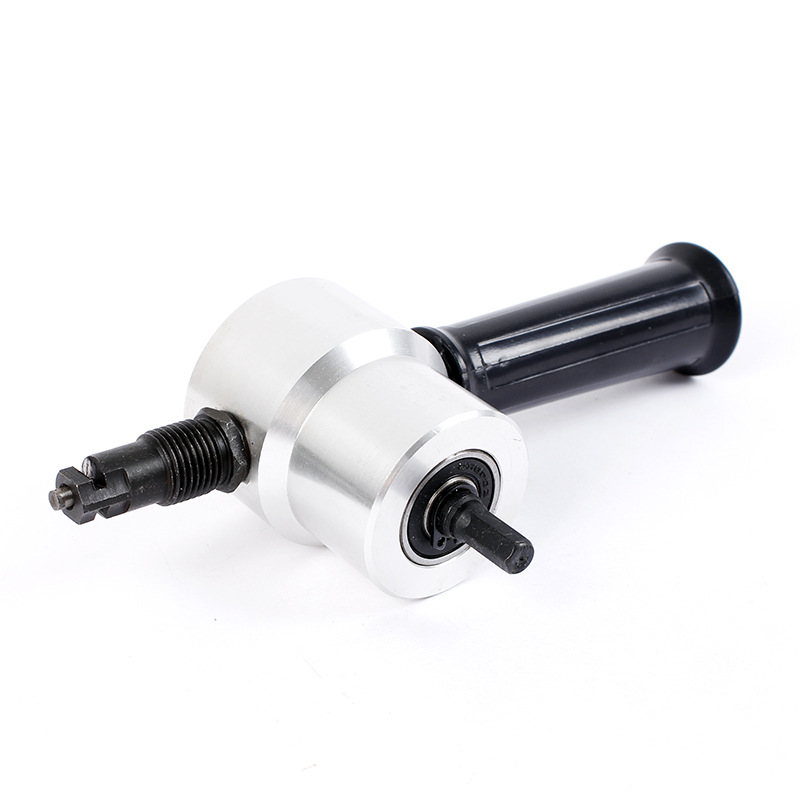 Cross-border 160A cortador de chapa metálica de doble cabeza curva de corte de chapa de hierro abridor de agujeros Modificación de audio tijeras eléctricas