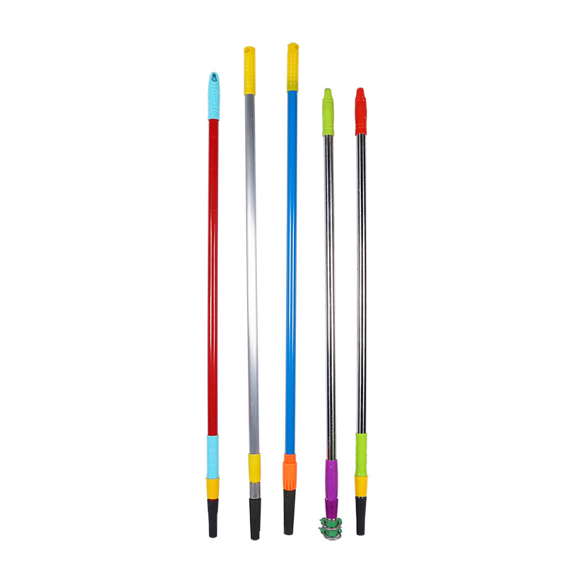 Barra de extensión de pared de cepillo de 2 metros Barra telescópica Cepillo de rodillo de extensión Barra de extensión Cepillo de rodillo de pintura de acero inoxidable Barra telescópica