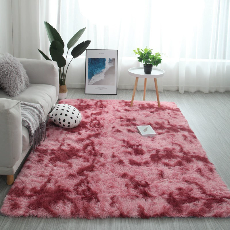 Ковер Nordic Gradient для гостиной и спальни, мягкий плюш, разных размеров