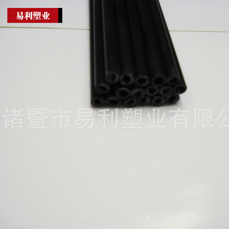 厂家供应 彩色圆形环保塑料硬管 多用塑料定型管