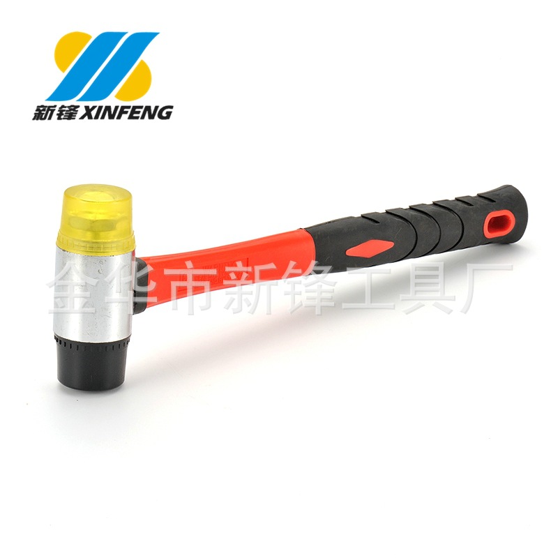 30-40mm塑料锤子 安装锤  包塑柄安装锤  厂家供应