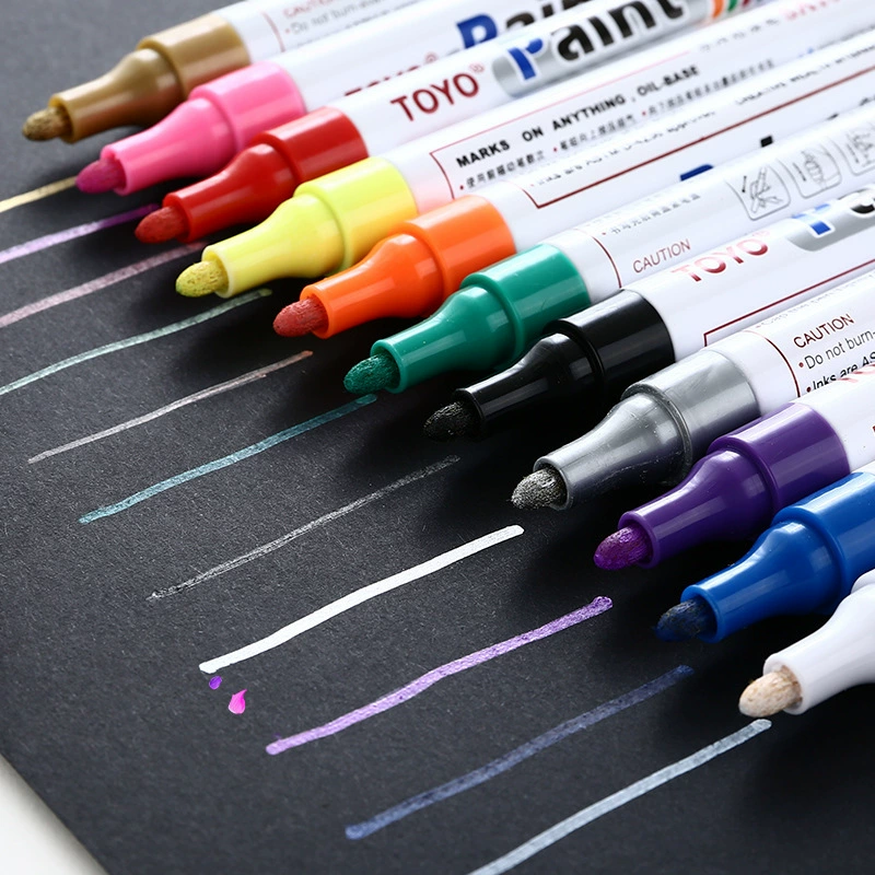 TOYO краска ручка знак Цвет Маркер для шин Краска Ручка Белый SA101 оптовая продажа