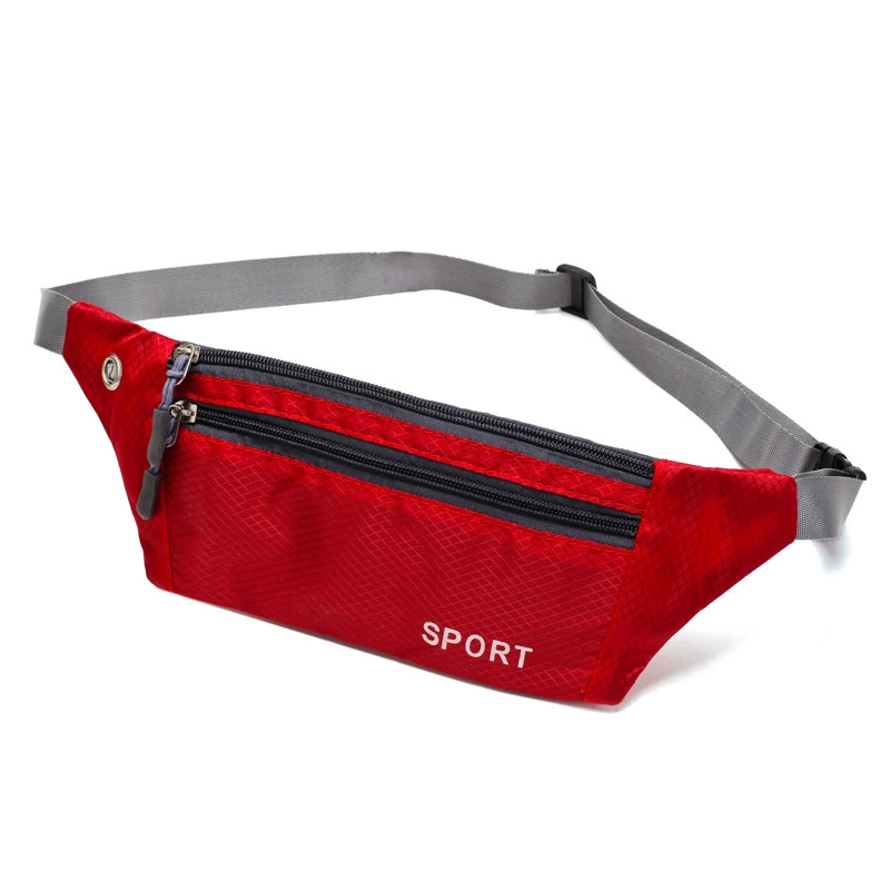 Sports Waist Bag, waterproof unisex phone pouch, multi-pocket 8.9×4.0×4.25 cm, lightweight 80 g