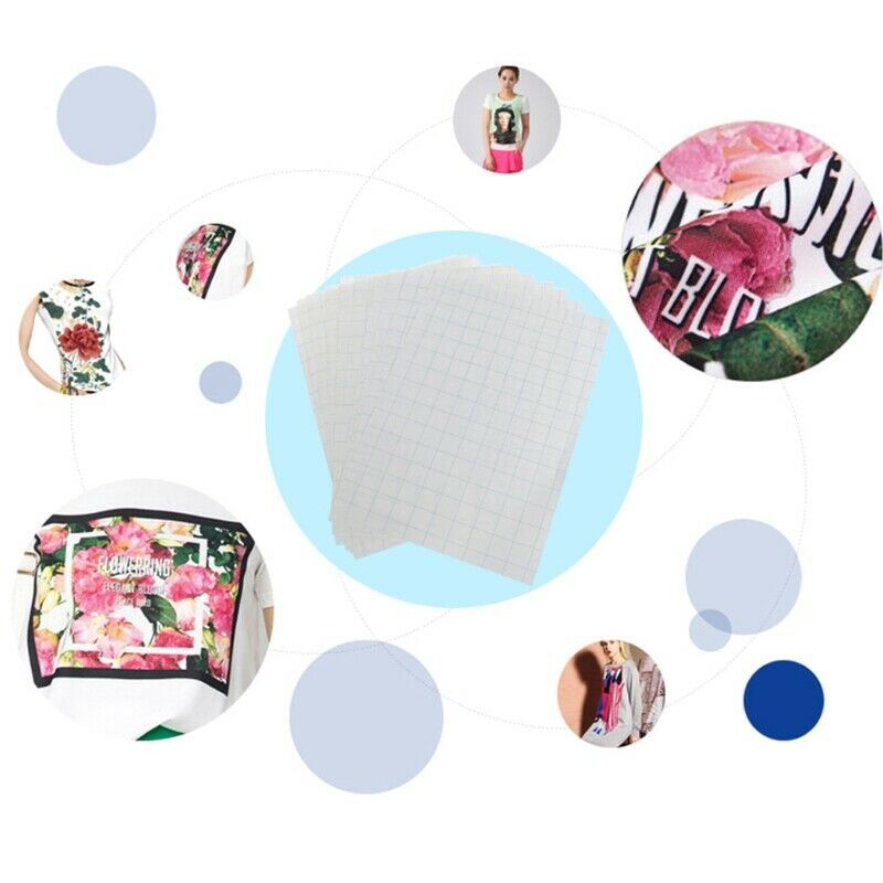 Papel de transferencia térmica transfronteriza A4 rejilla azul color claro camiseta de algodón puro papel de estampado en caliente papel de transferencia de hierro estampado en caliente papel de estampado en caliente
