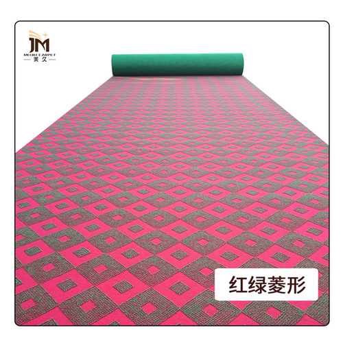 Hotel office, beauty salon, carpet wholesale—home-use bedroom and living room carpets, showroom full-coverage project square carpets.