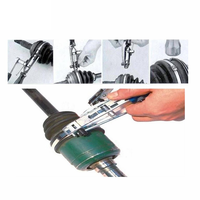 Jaula de bolas a prueba de polvo manga abrazadera de aro abrazadera de paquete jaula de bolas cordón abrazadera de aro herramienta de instalación herramienta de desmontaje