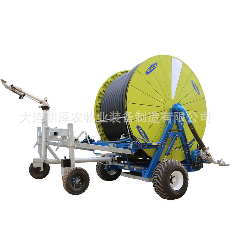 农田浇水卷盘式喷灌机大型自动浇地高扬程厂家直销绞盘机