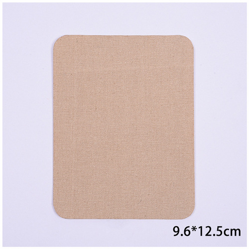 Leather adhesive-backed seamless large patch patch blue denim hole repair cloth patch jeans clothes repair elbow