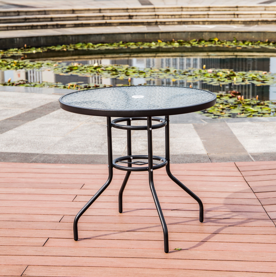 청동 워터마크 원형 테이블