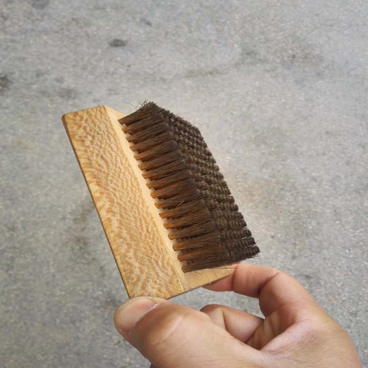 工厂直销木柄纯铜丝刷 金属除锈抛光铜丝刷 清洁纯铜丝刷