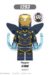 Foreign Trade Exclusive X0261 Marvel Hero Series Figure Assembly Toy Foreign Trade Mixed Batch