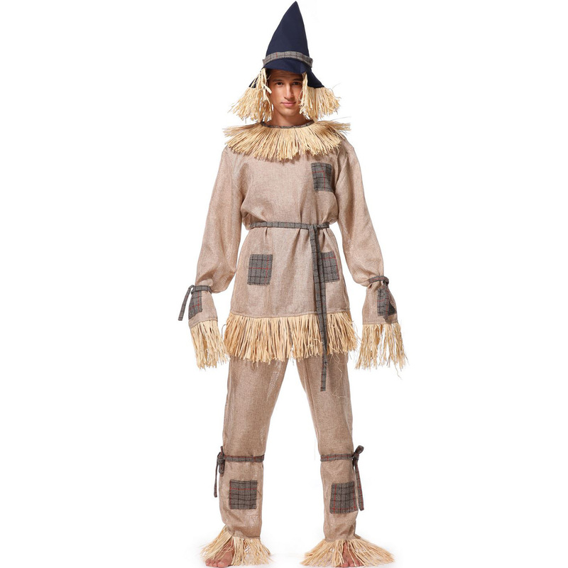 M-Xl Cosplay Scarecrow Cos Costume Halloween Men's Costume Holiday Costume Stage Costume M-Xl Cosplay Scarecrow Cos Costume Halloween Men's Costume Holiday Costume Stage Costume