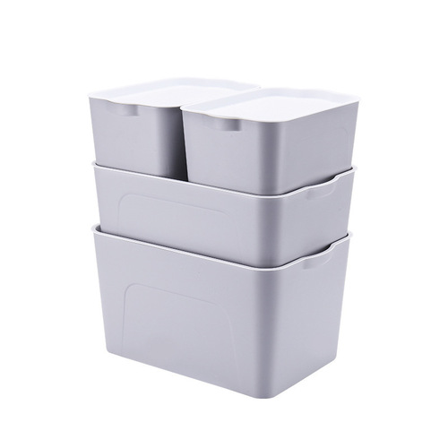 Large storage box plastic wardrobe clothing storage box desktop toy storage box home under bed storage box