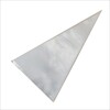 PE transparent decorative bag cookie disposable decorative bag cream squeeze bag, baby supplement food triangle bag