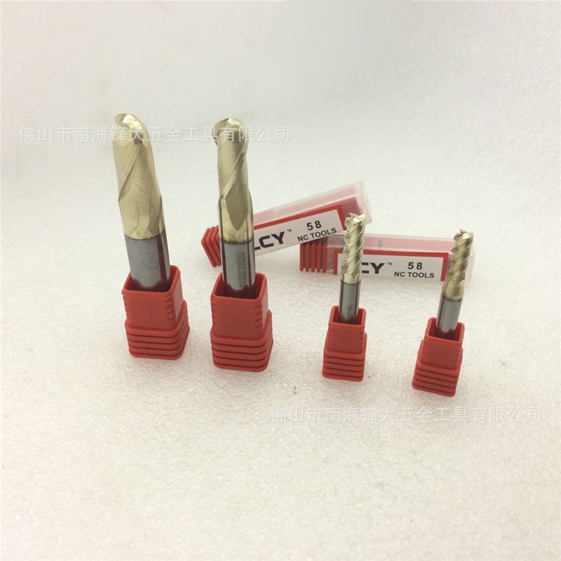 LCYY580钨钢铣刀不锈钢和软钢专用刀 整体合金不钢专用刀