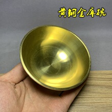 纯铜供碗油碗供佛供斋铜碗金饭碗风水碗铜筷子铜碗家用饭碗聚宝盆