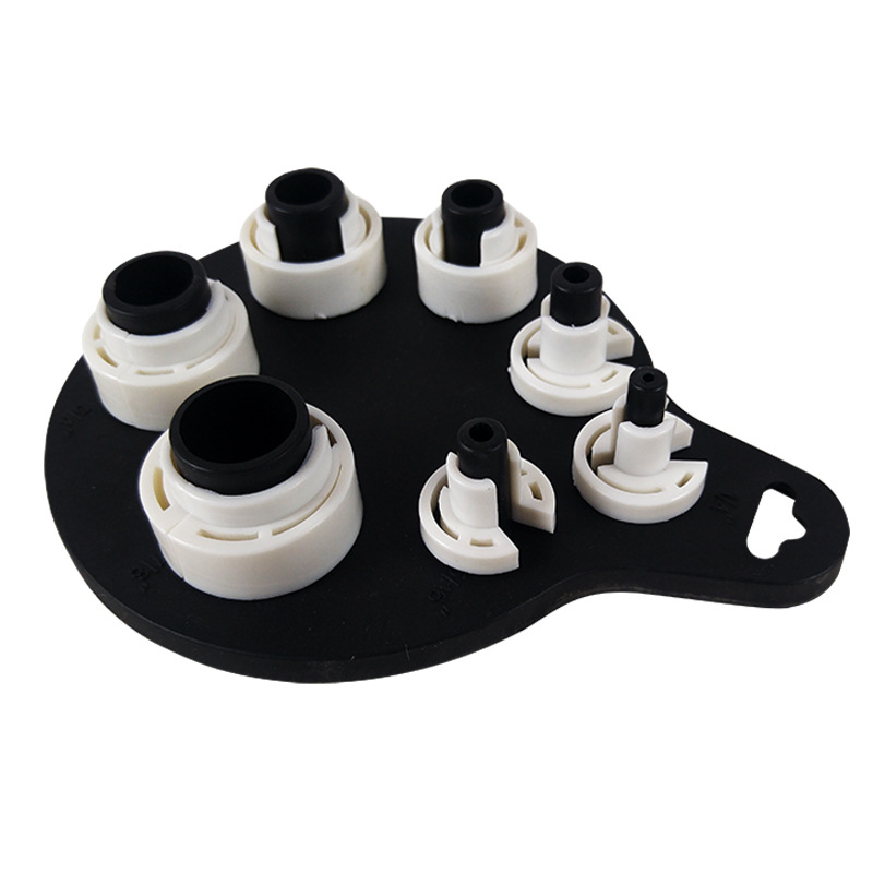 7 unids aire acondicionado desmontaje dispositivo frío gas aceite tubo desmontaje dispositivo desmontaje refrigerante aceite tubo conjunto 7p herramienta de eliminación de tuberías