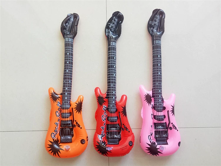 inflatable musical instruments, toy PVC, guitar, microphone, wholesale, science and technology