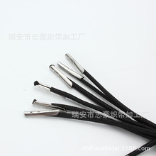 手提绳松紧绳 2头金属头笔记本卡扣弹力绳 文件夹 面具 玩具松紧