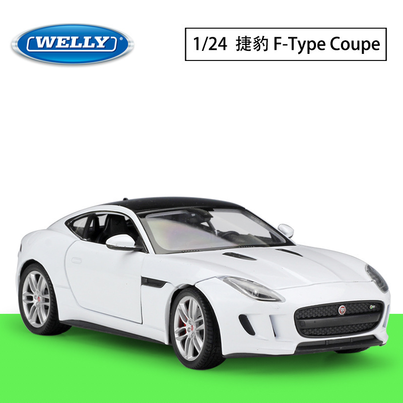 WELLY Willy 1:24 JAGUAR JAGUAR F-Type Coupe simulation alloy car model adult collection