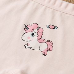 Girls' underwear pure cotton boxer children's underwear medium and large children's girl's boxer briefs baby shorts bottoming safety pants