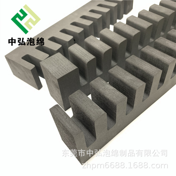 EVA泡沫齿轮长条线切割成型异形EVA泡绵包装三角卡槽EVA半圆条