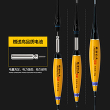 电子夜光漂防爆顶超亮夜钓鱼漂纳米水下无影夜用浮漂垂钓渔具批发
