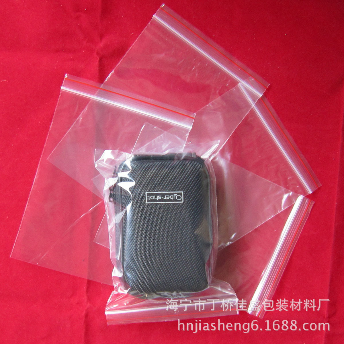 厂家批发透明干货密封袋高压PE自封袋32*22 9丝结实加厚骨条袋新