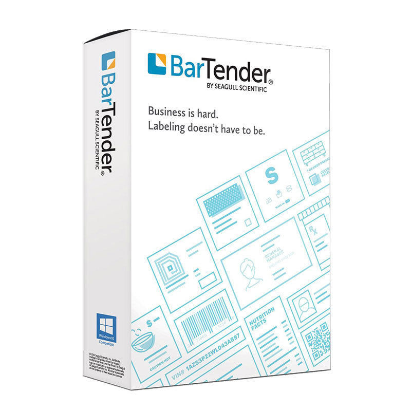 SEAGULL BarTenderרҵ�Զ�����ҵ�������ǩ��ӡ������ǩ����
