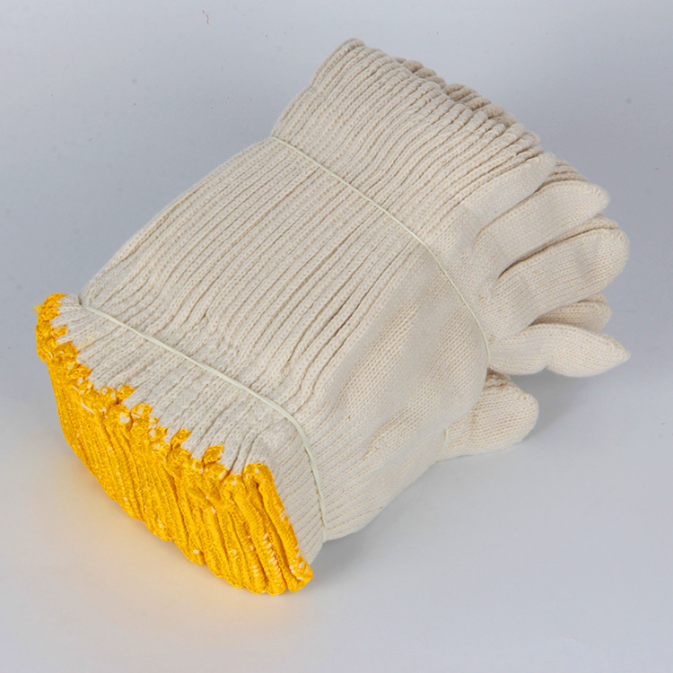 纱手套 金伦牌700克特选棉劳保加厚耐磨涤棉十针细沙搬运防护直销