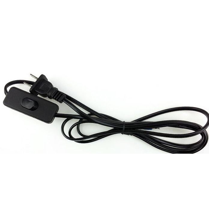 [Xianfan] Tratamiento Especial lámpara de sal cable de alimentación 303 lámpara de Mesa interruptor de línea de alambre de color rojo brillante Lámpara de la boda adornos