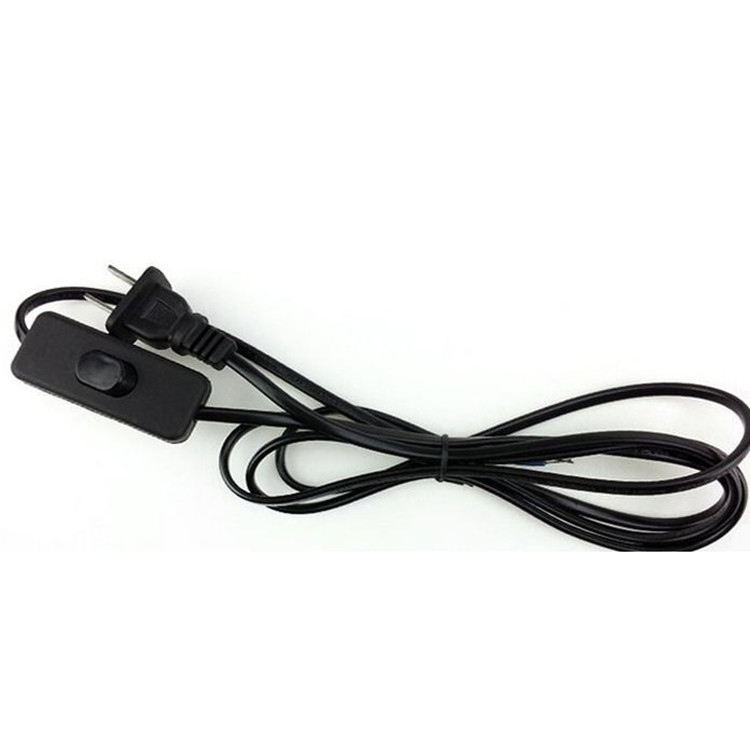 [Xianfan] Tratamiento Especial lámpara de sal cable de alimentación 303 lámpara de Mesa interruptor de línea de alambre de color rojo brillante Lámpara de la boda adornos