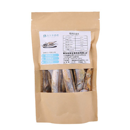 Internet celebrity dried fish cat snacks freeze-dried spring fish 50g large fish full of seeds nutritional cat food pet snacks wholesale