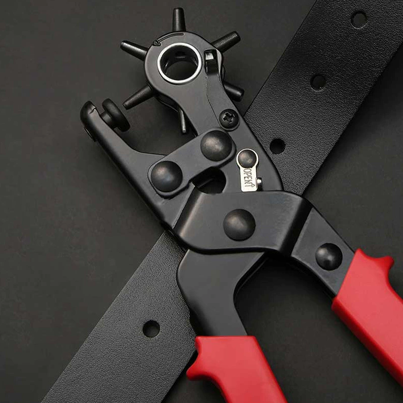 Щипцы для штамповки ремня, ручной многофункциональный ремень для брюк, трудосберегающий пробойник высокого давления, пробойник, ножницы-клипсы