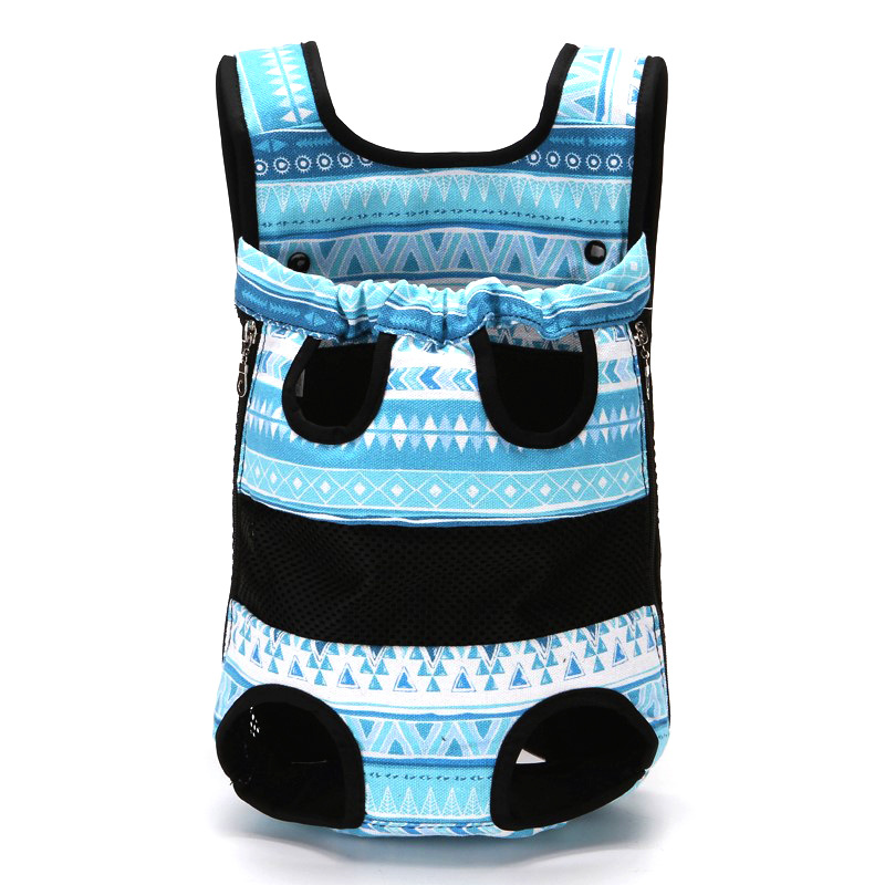 Transfronterizo de Venta caliente PET hombro pecho bolsa portátil para mascotas bolsa transpirable gato bolsa Teddy perro pequeño mochila